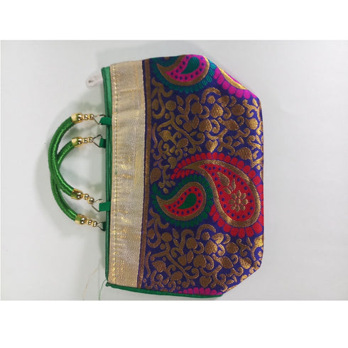 Fancy Green Color Bag  - Pack Of 10 - 1200gms